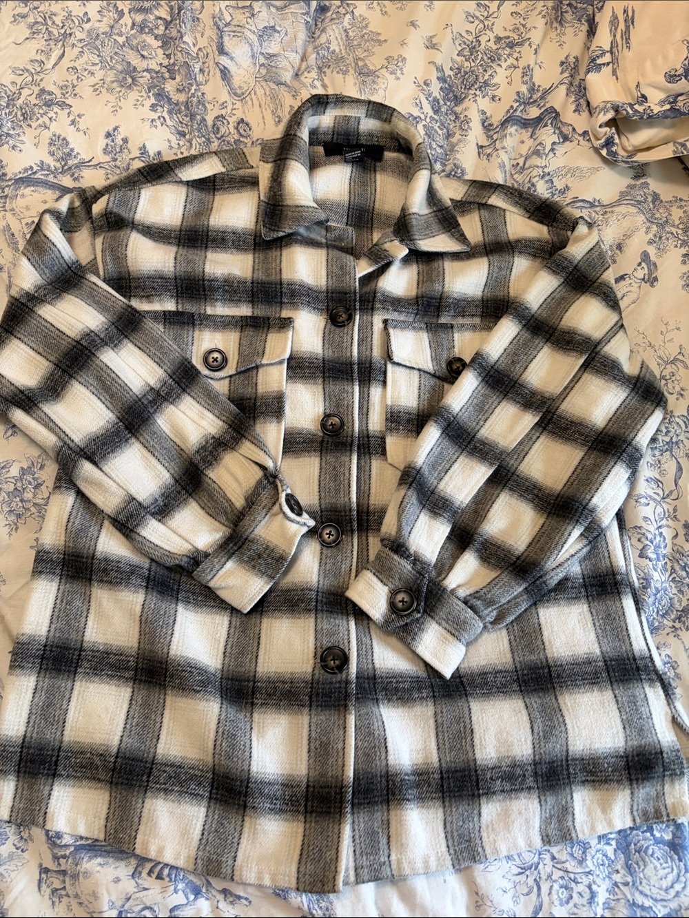 Cozy Shacket Plaid